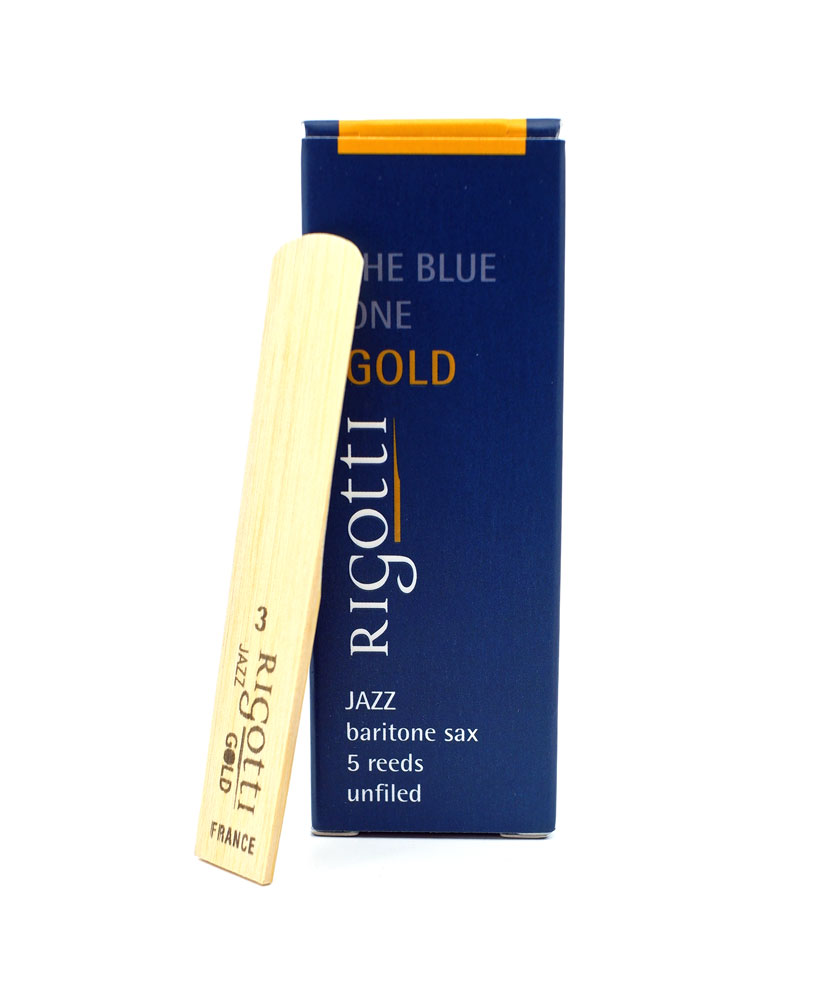 Rigotti Gold Jazz Baritone Sax Reeds 2 medium 