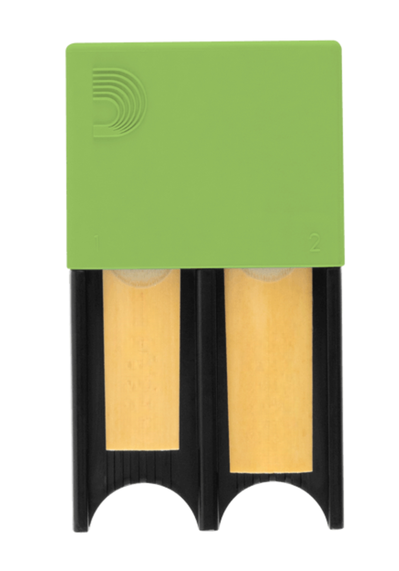 D Addario Reedguard Green for 4 clarinets/alto sax reeds