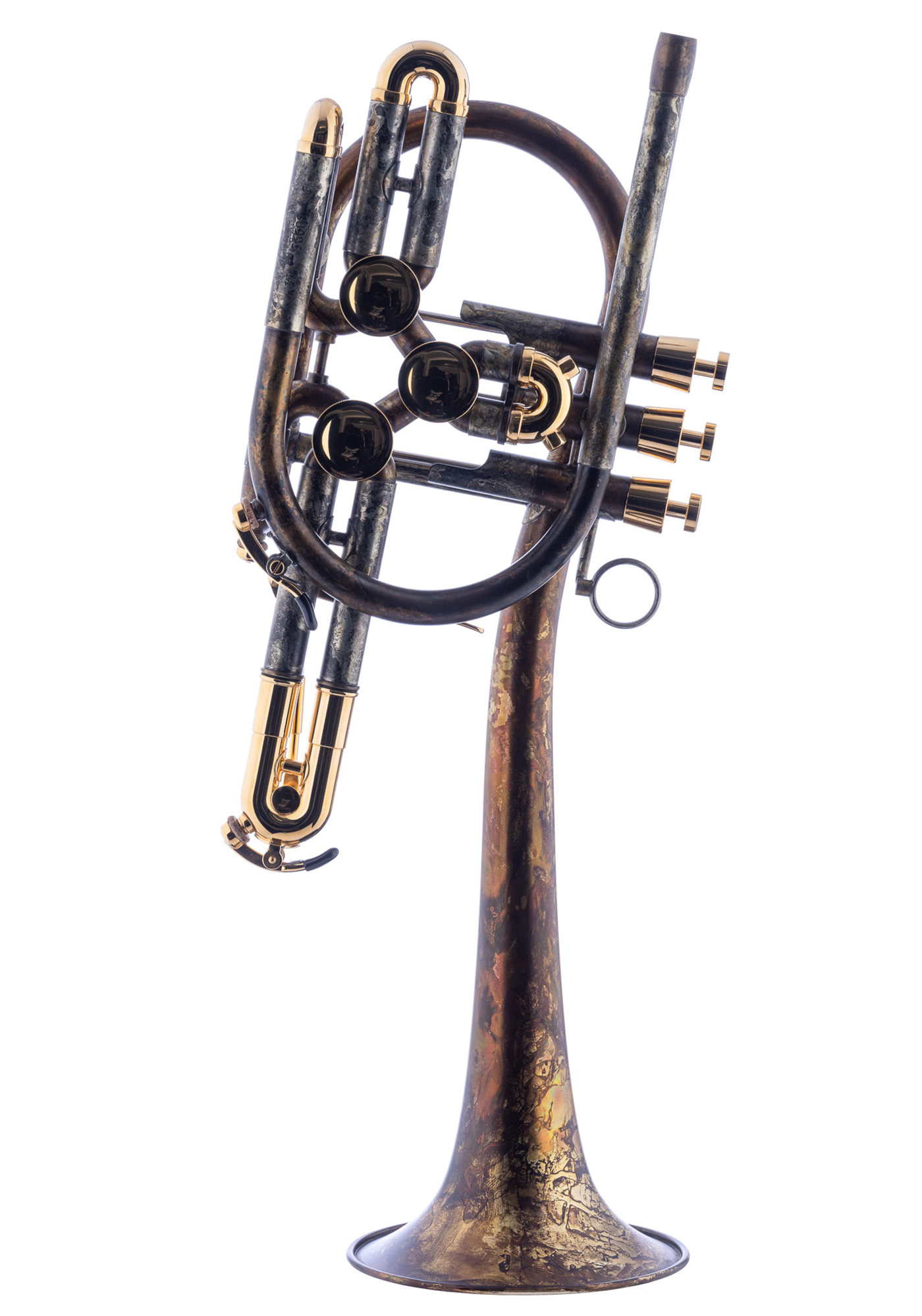 Schagerl Bb-Trumpet "RAWENI" vintage matt - gold 