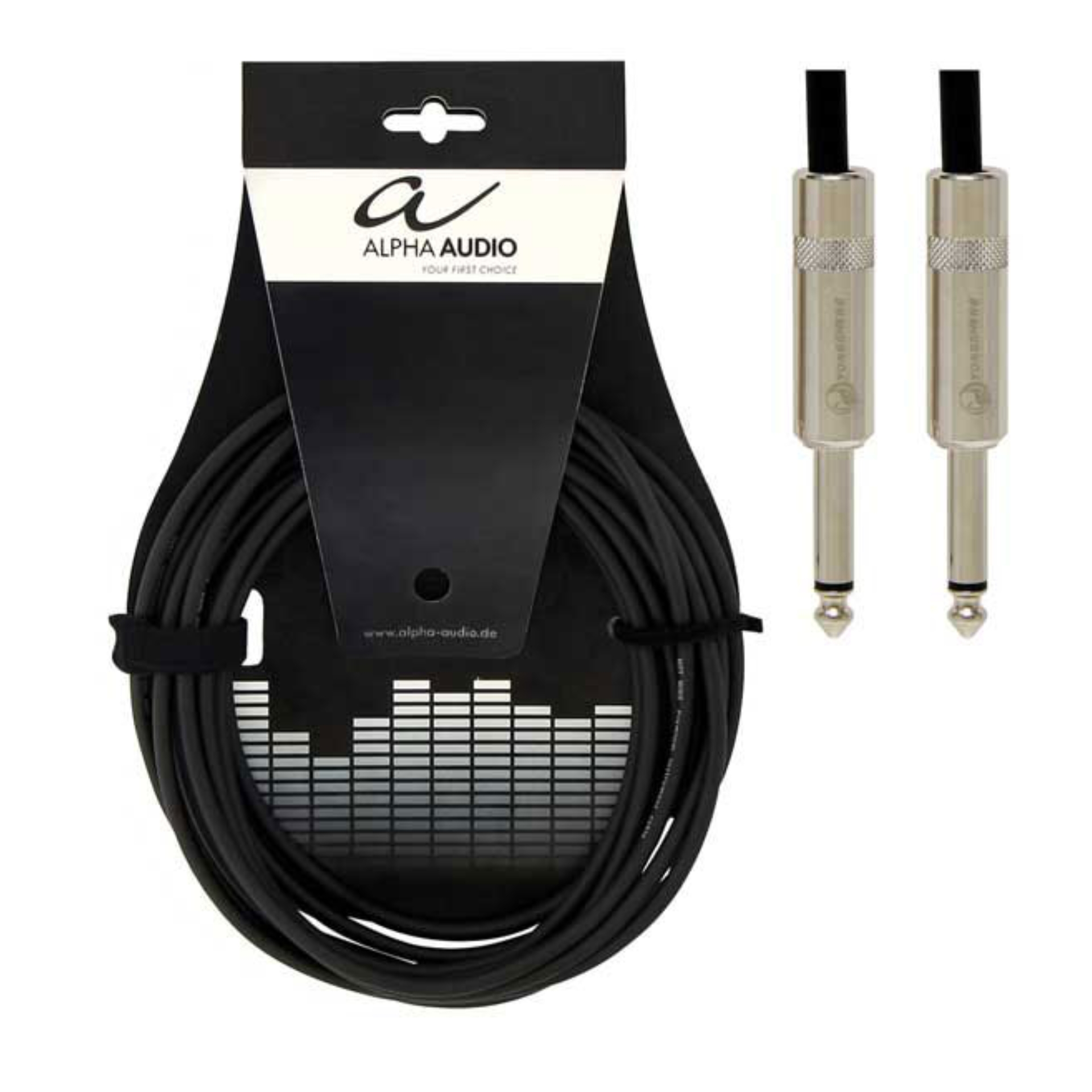 Alpha Audio Instrumentenkabel Pro Line - Klinke Mono - 9m