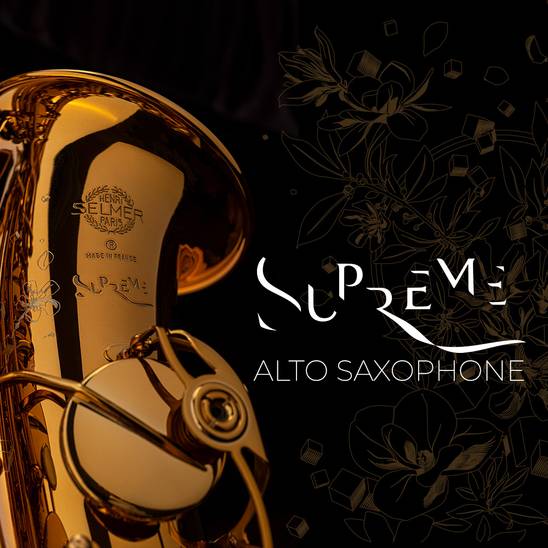 Selmer Altsaxophon Supreme Goldlackiert