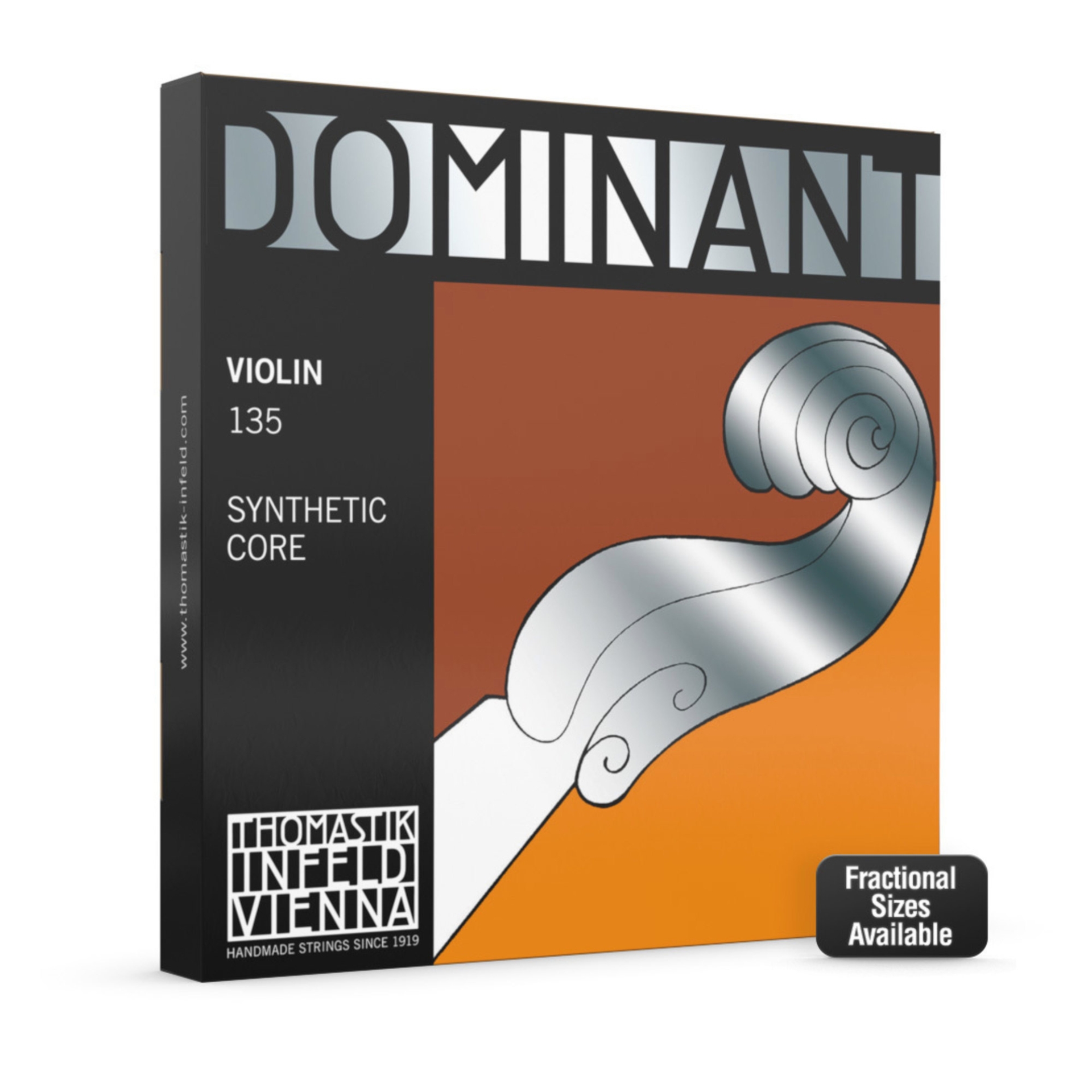 Thomastik Dominant Violin strings set T135 4/4 size Thomastik Dominant Violin strings set T135 4/4 size