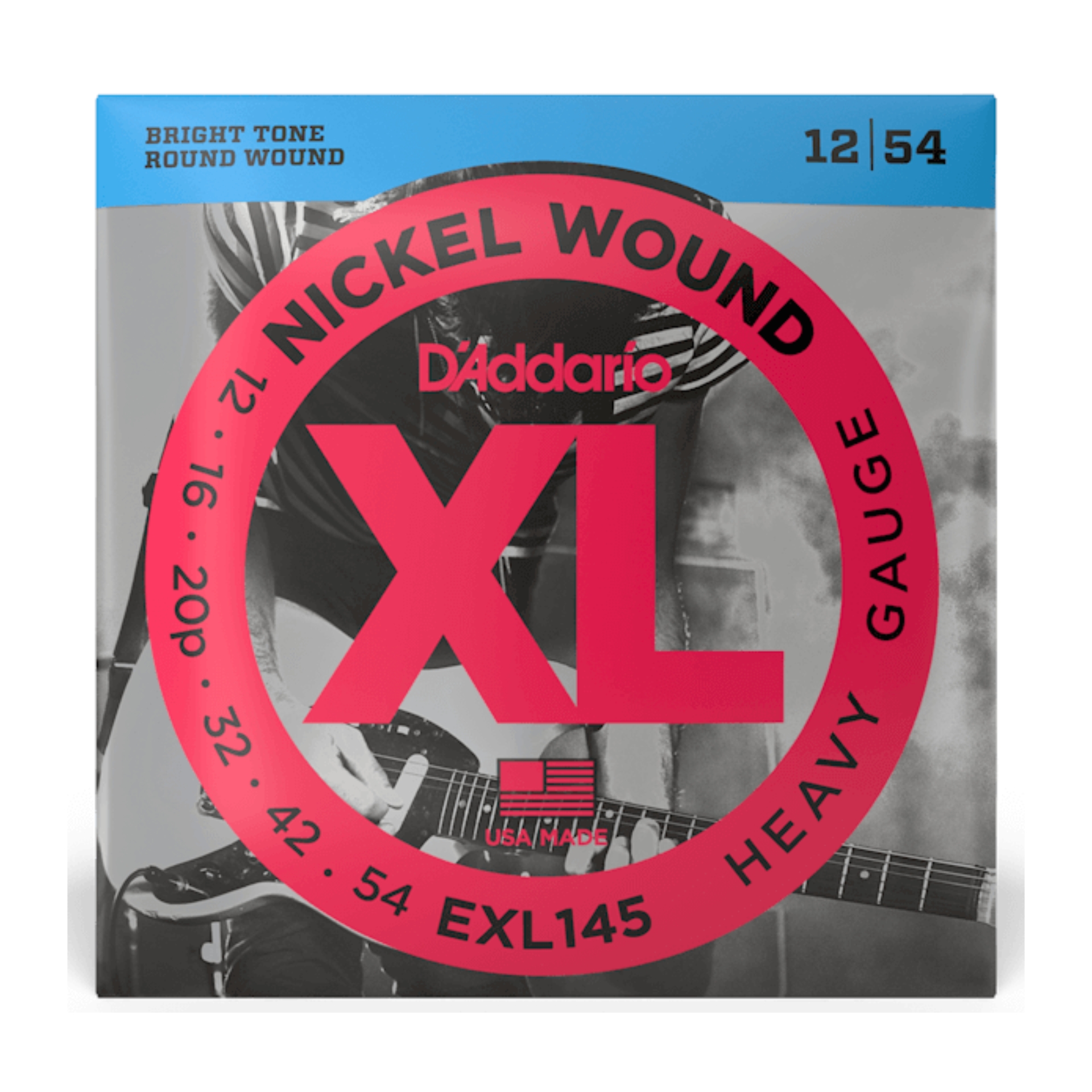 D Addario electric guitar string set EXL145, 012-054 D Addario electric guitar string set EXL145, 012-054