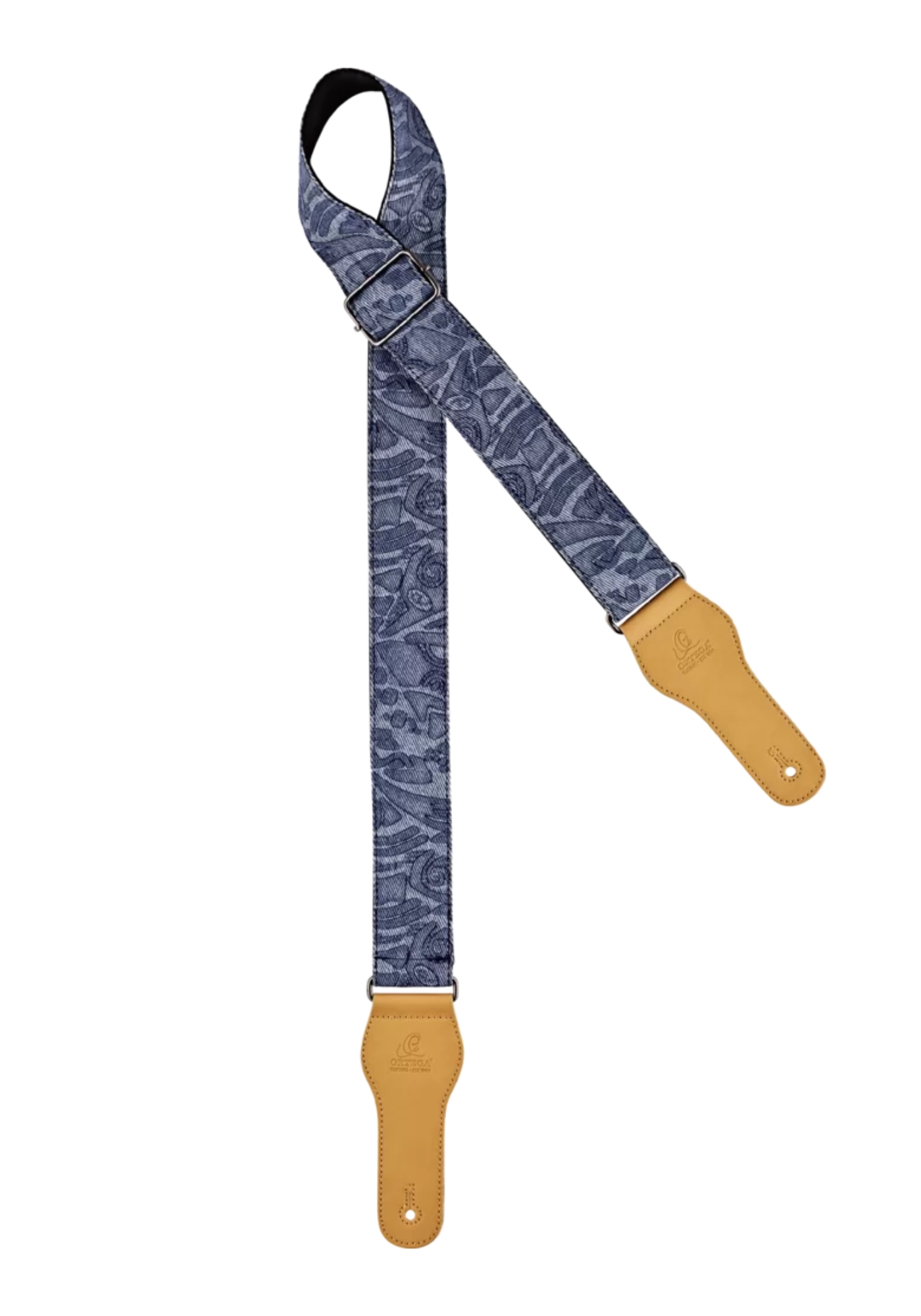 Ortega Guitar Strap Cotton "Denim" 