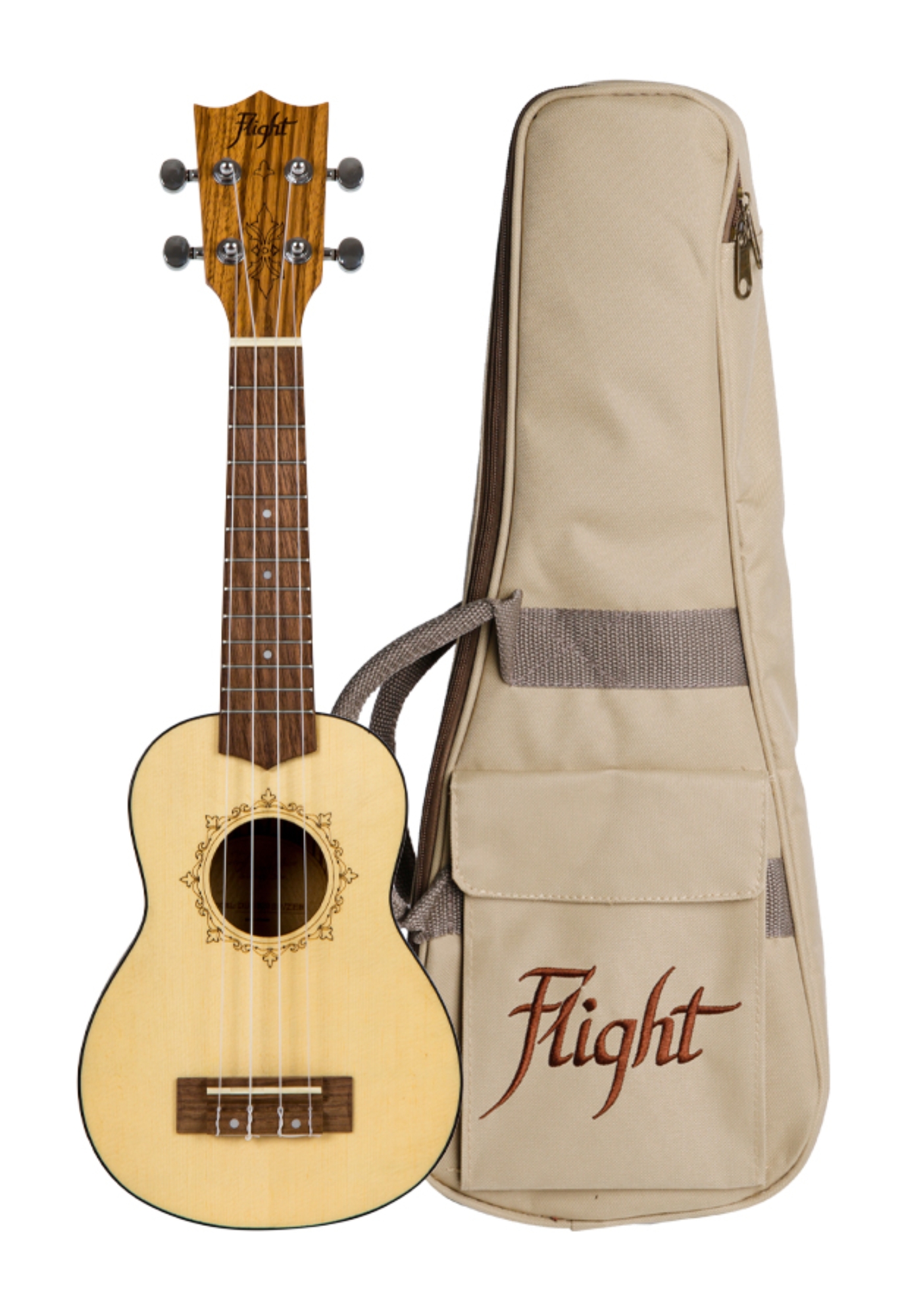 Flight Ukulele Soprano DUS-320 SP/ZEB 