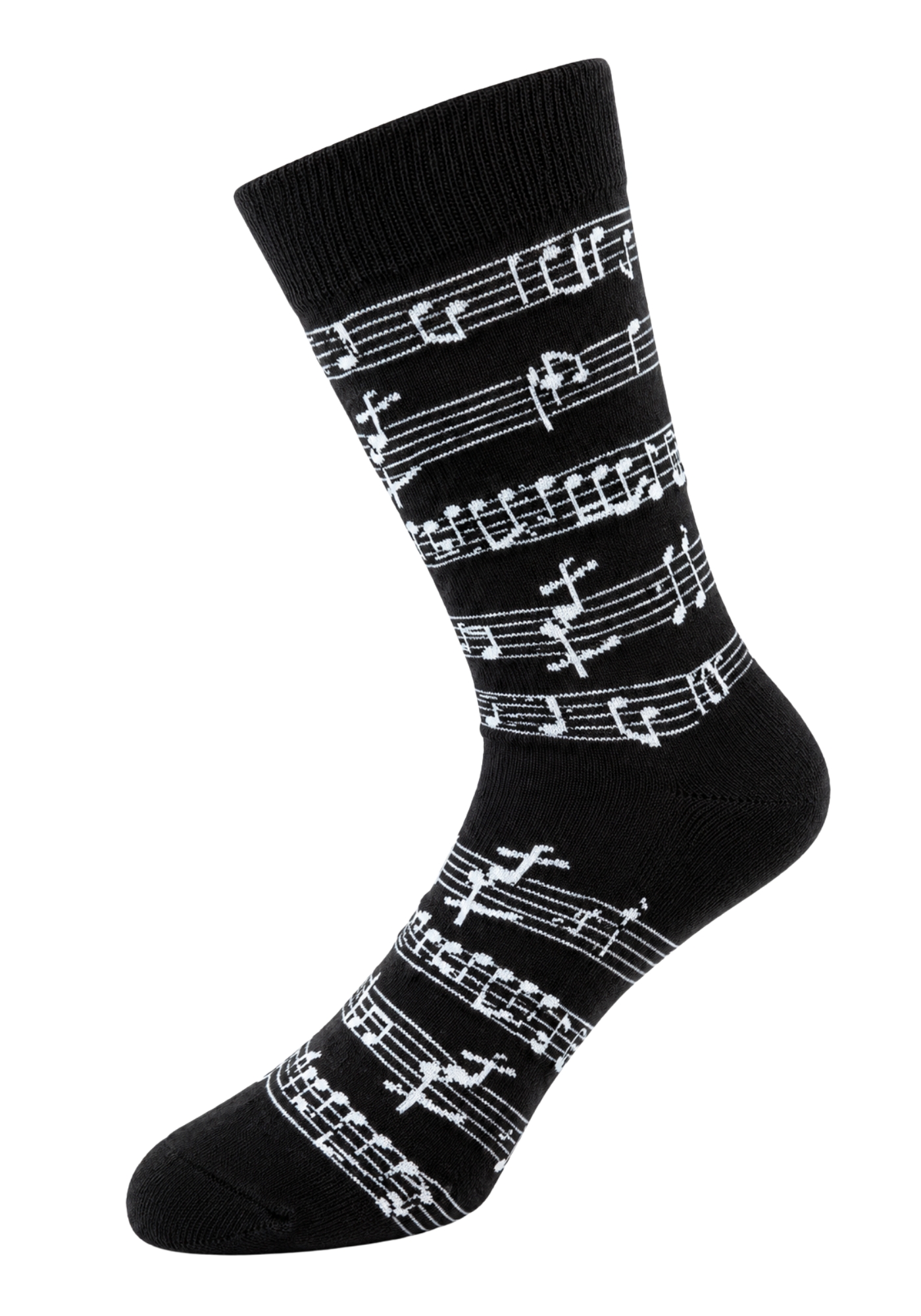 Socken Manuscript 39/44 - 1 Paar - schwarz
