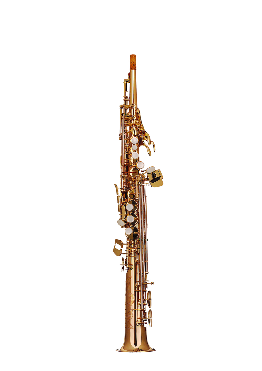 Schagerl Superior Sopransaxophon S-1LG, goldlackiert