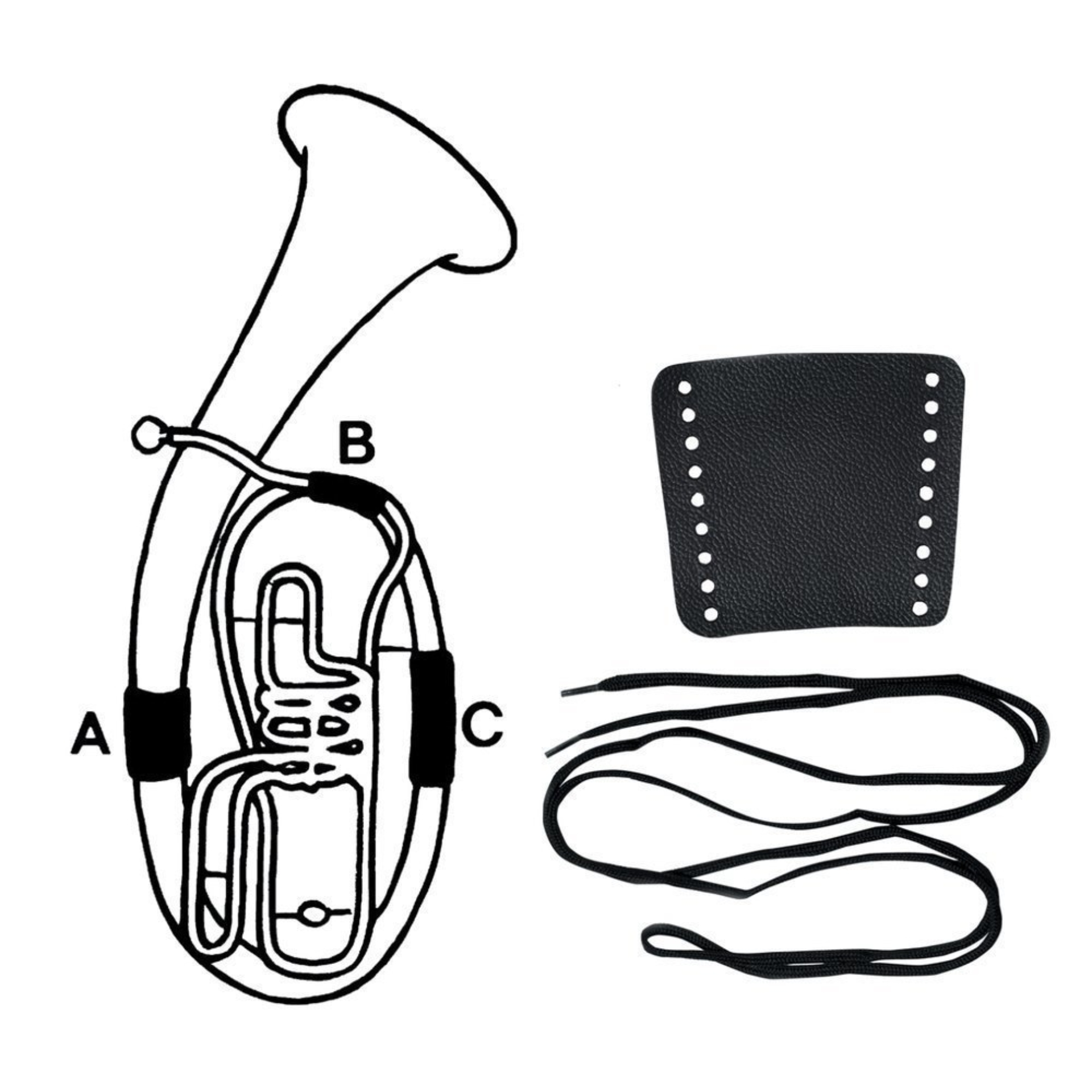 Handschutz für Bariton, Teil C, Leder