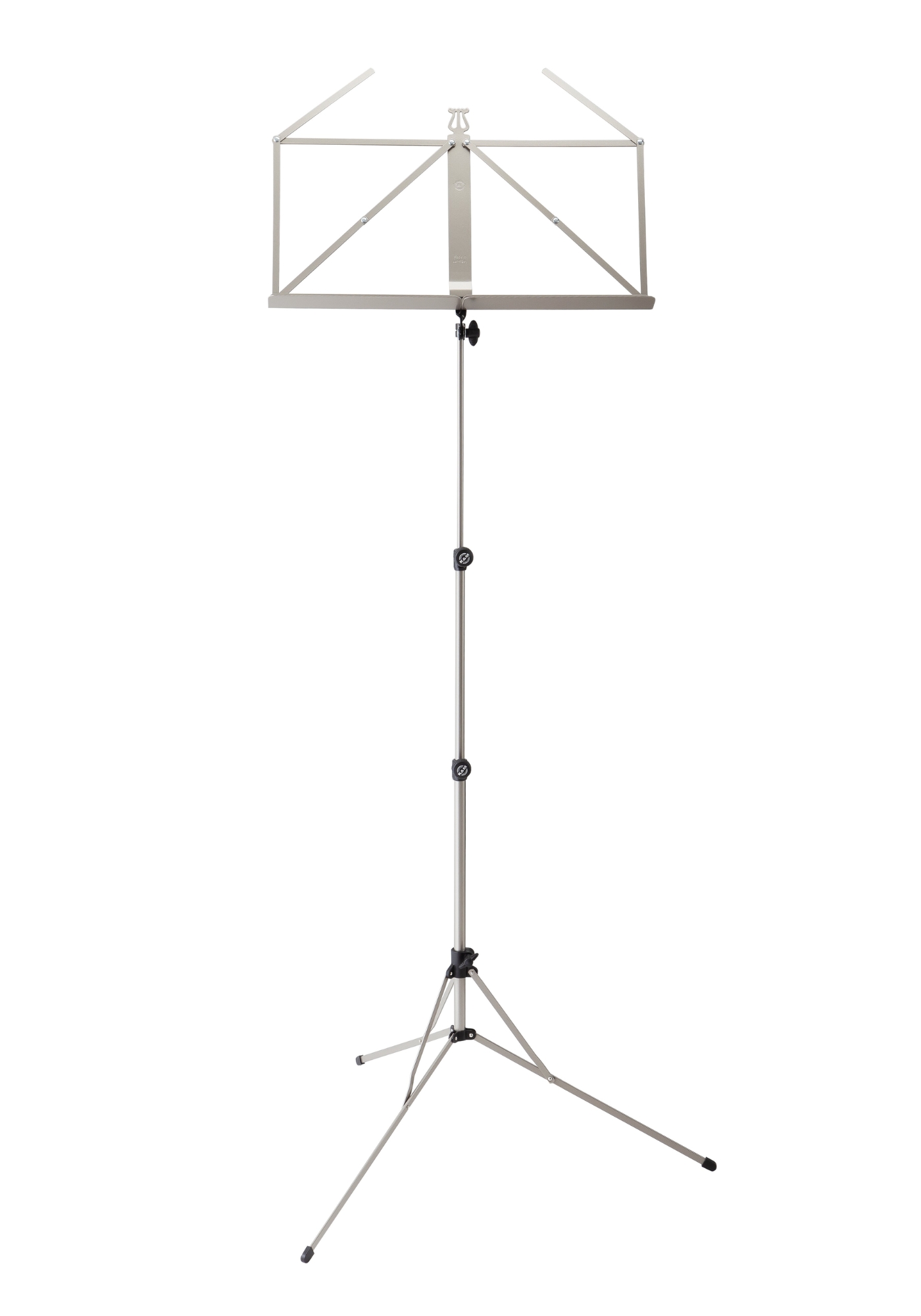 K&M Music Stand 101 nickel-coloured 