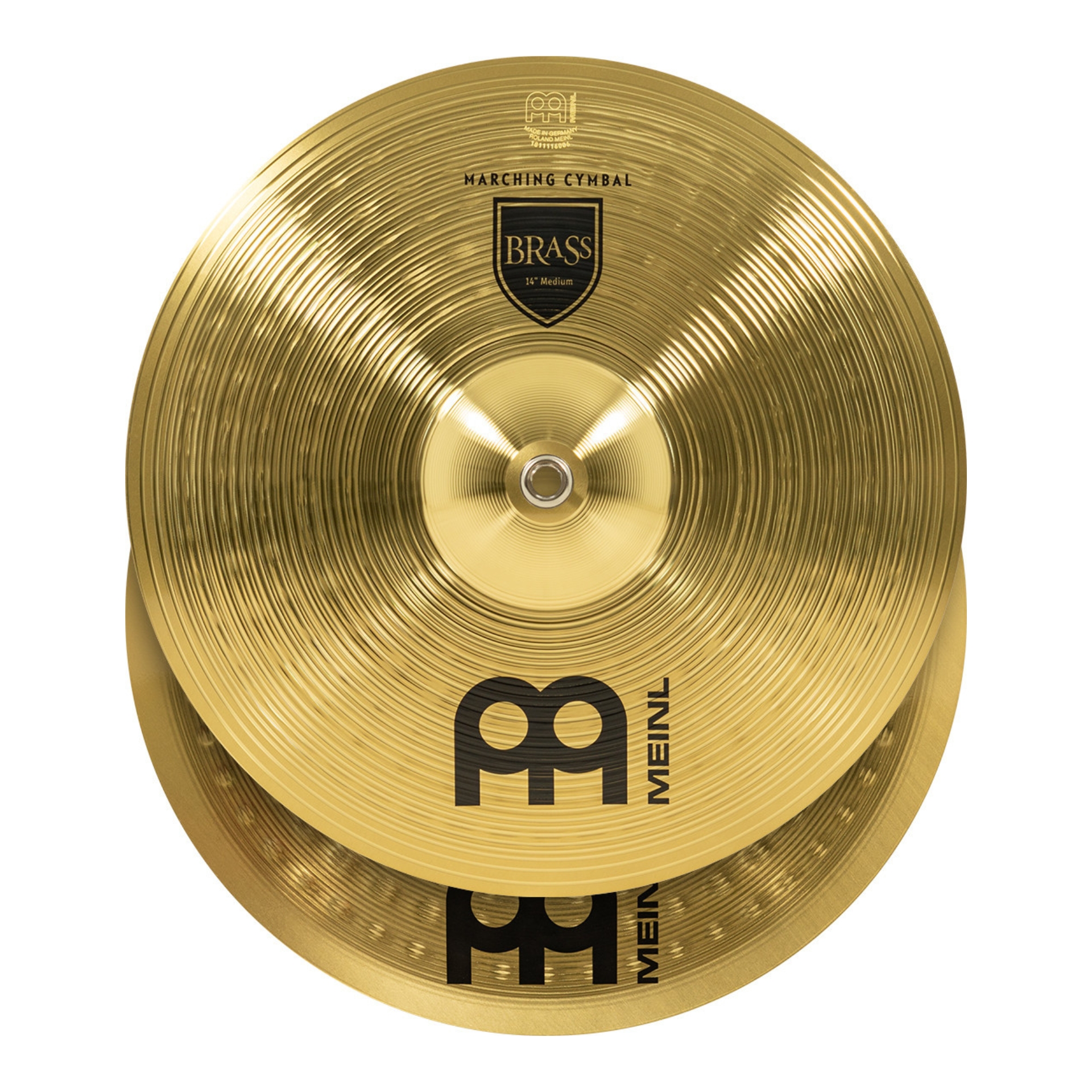Meinl Marching Cymbal brass, 14" medium