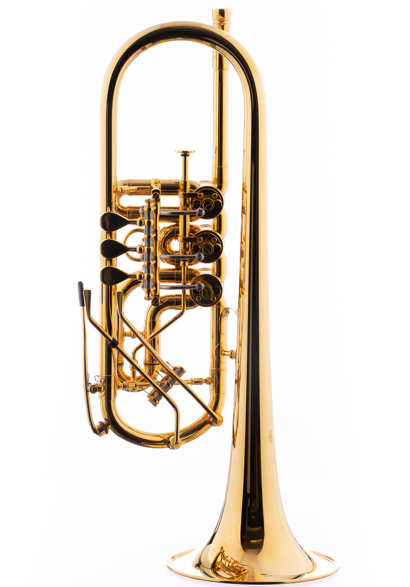 Schagerl C-Trompete "WIEN 2021" vergoldet