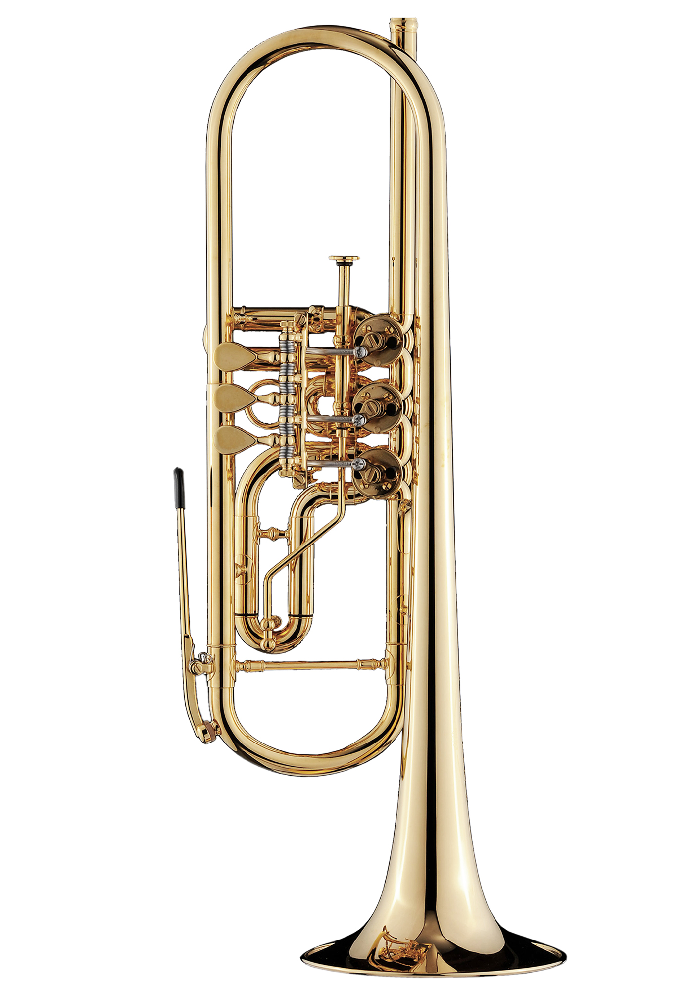 Schagerl B-Trompete "BERLIN Z" heavy vergoldet