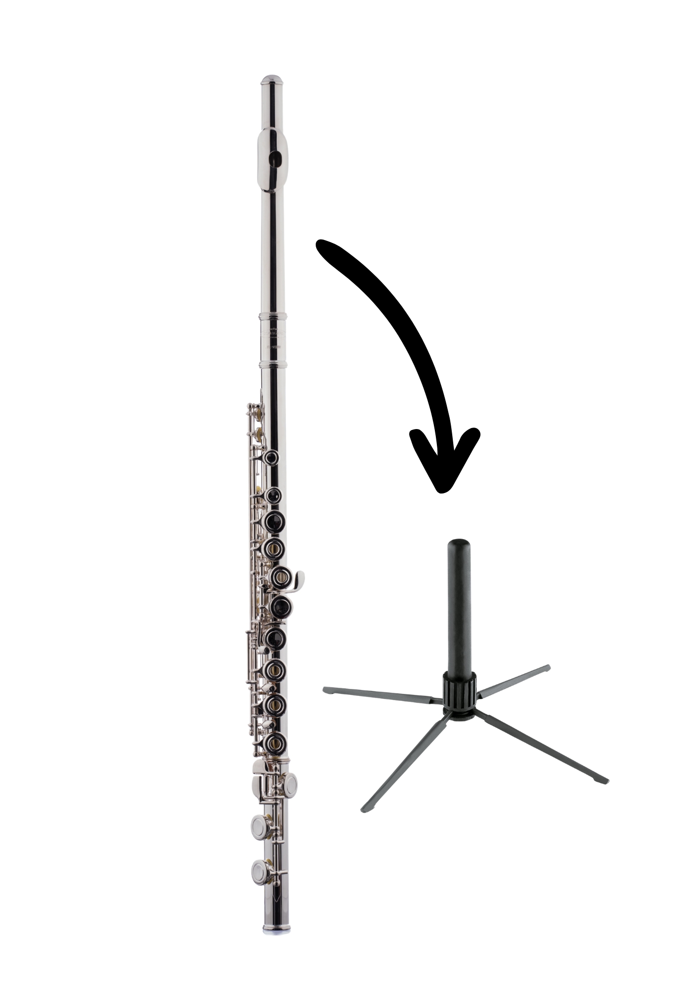 Schagerl Academica Flute FL-901OH silver plated