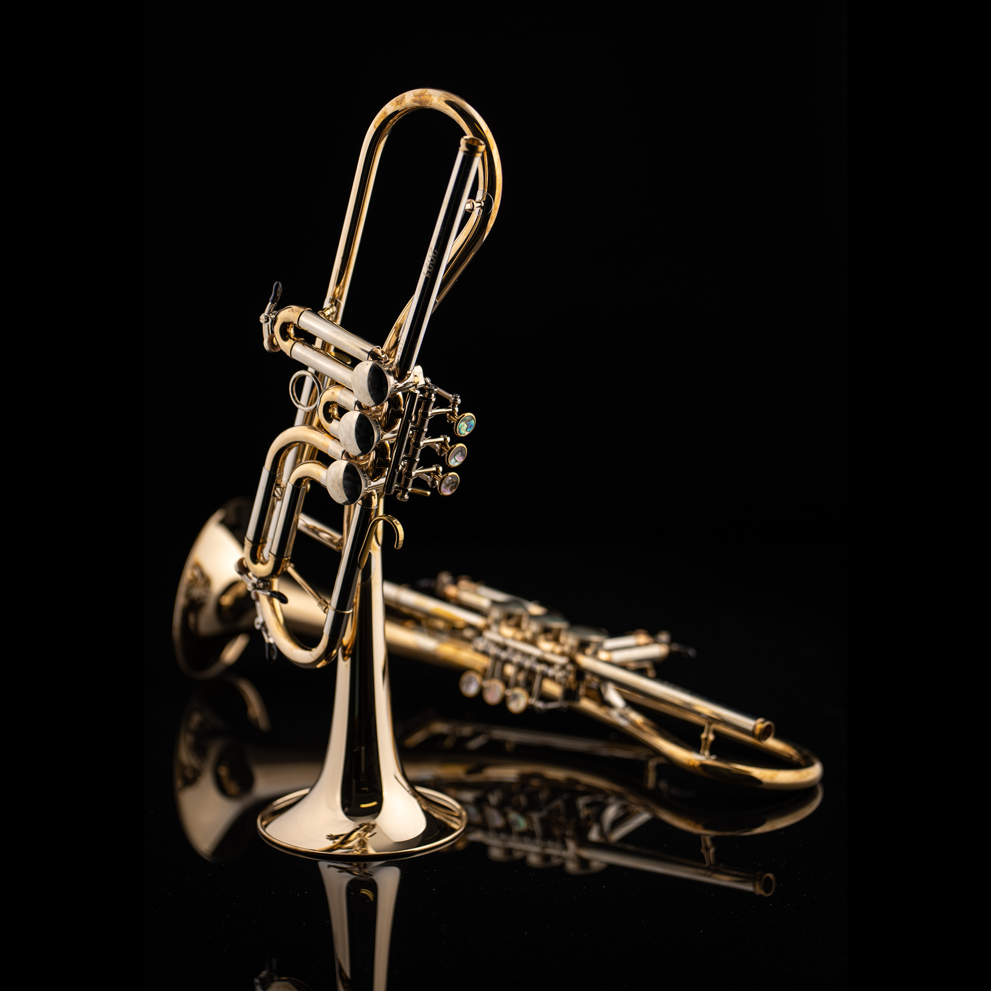 Schagerl Bb-Trumpet “GANSCHHORN“ heavy raw buy from schagerl.com