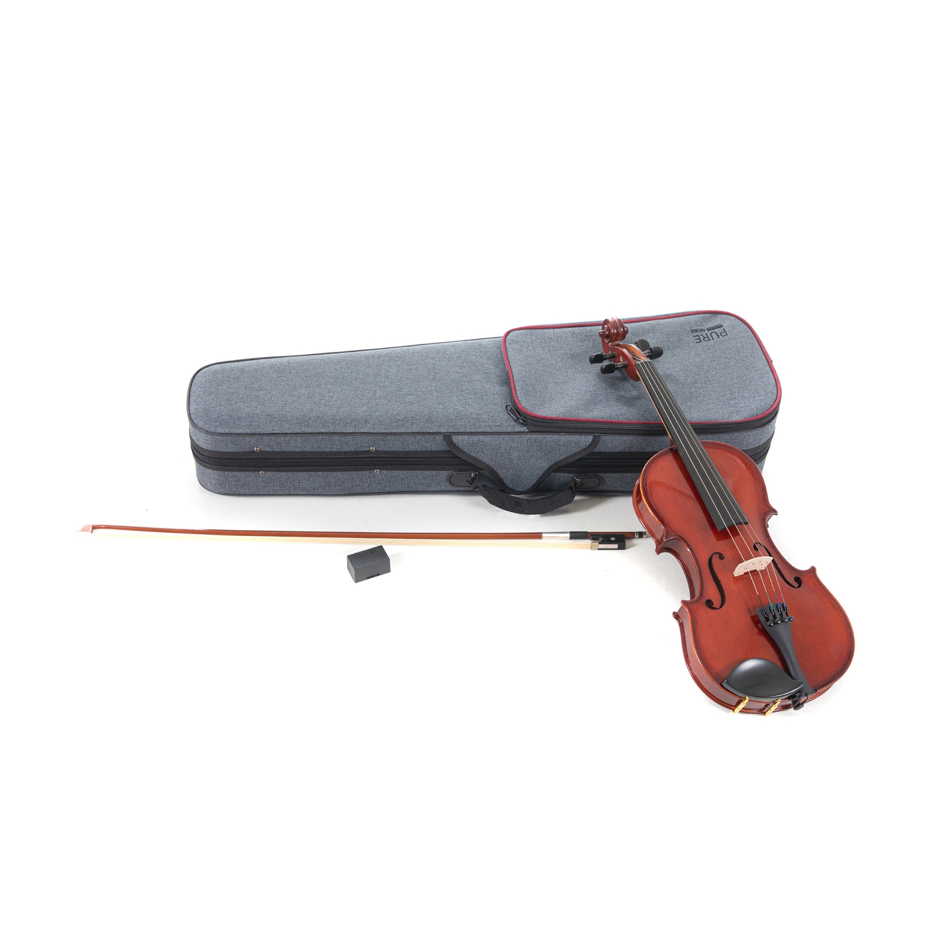 Gewapure violin set 1/8 EW ebony set