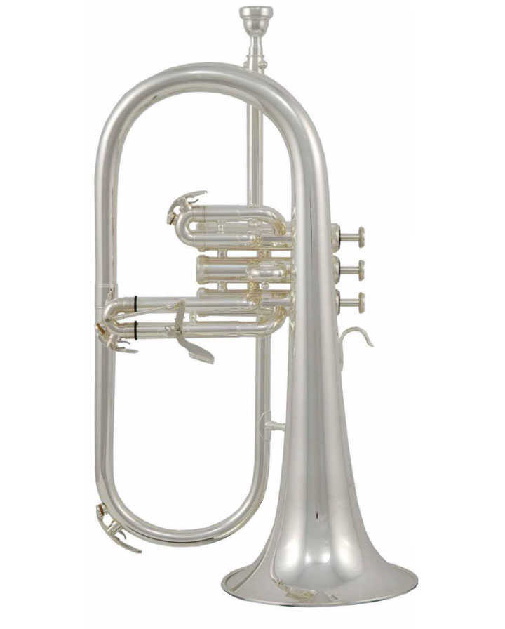 Venus Flügelhorn FG-300S versilbert mit Etui Venus Flügelhorn FG-300S versilbert mit Etui